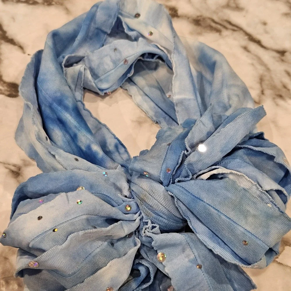 Large Headband‎ Bow Lot of 3 Girls Sparkle Star & Sequin Hair Accessories